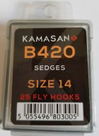 KAMASAN B420 FLY HOOKS SIZE 14